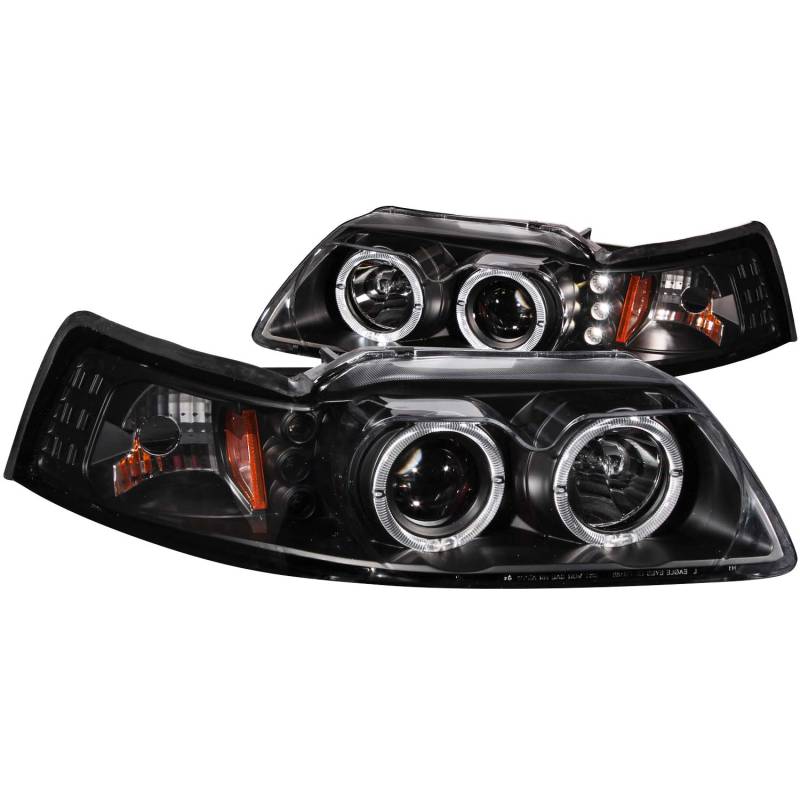 ANZO USA - ANZO USA Projector Headlight Set w/Halo 121303