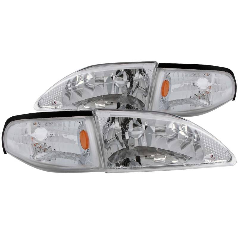 ANZO USA - ANZO USA Crystal Headlight Set 121262