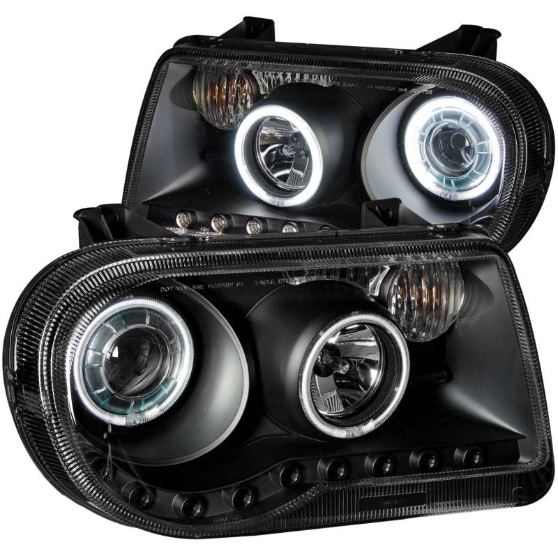 ANZO USA - ANZO USA Projector Headlight Set w/Halo 121251