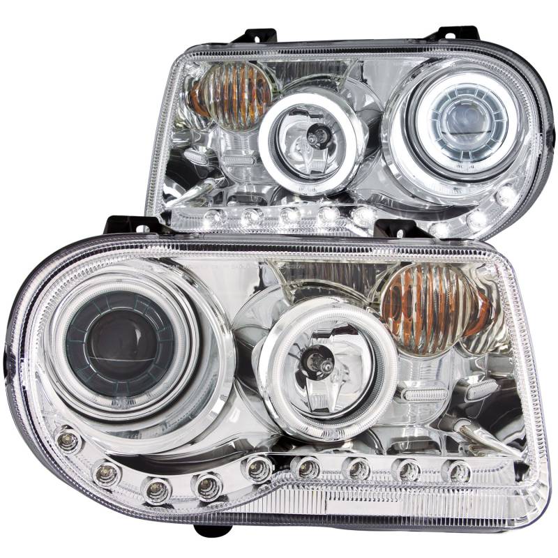 ANZO USA - ANZO USA Projector Headlight Set w/Halo 121250