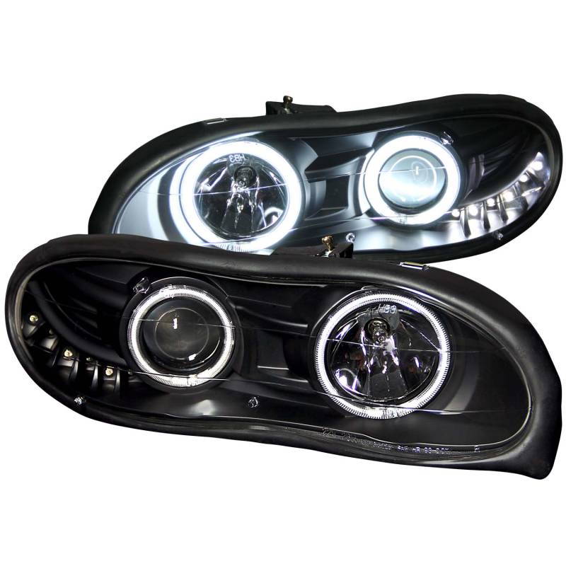 ANZO USA - ANZO USA Projector Headlight Set w/Halo 121160