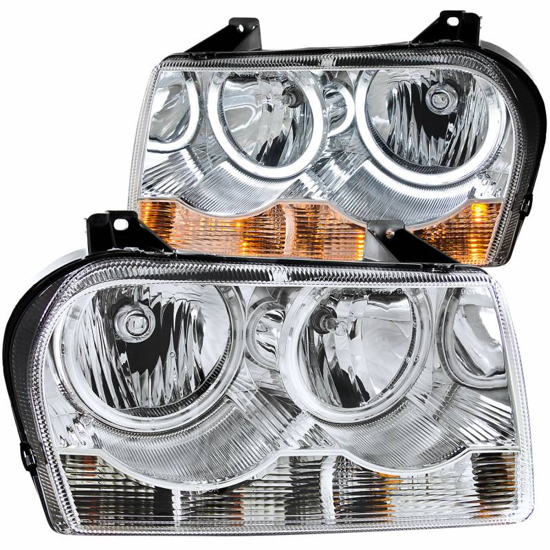 ANZO USA - ANZO USA Crystal Headlight Set w/Halo 121137
