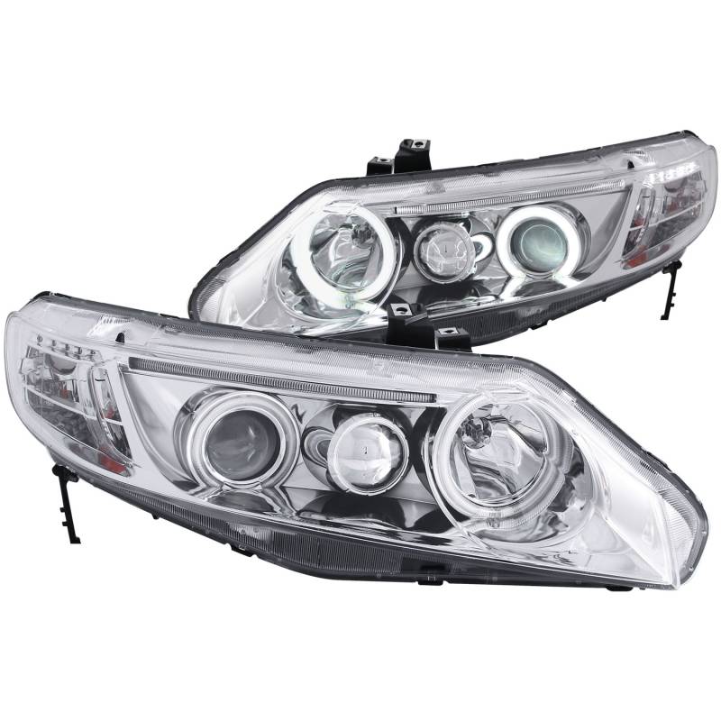 ANZO USA - ANZO USA Projector Headlight Set w/Halo 121061