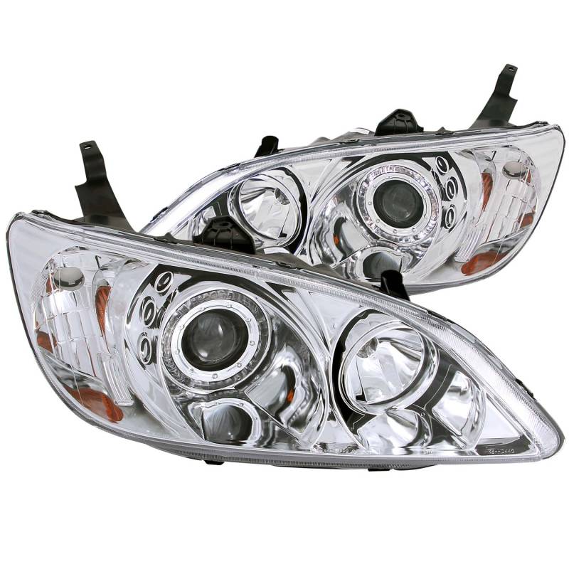 ANZO USA - ANZO USA Projector Headlight Set w/Halo 121060