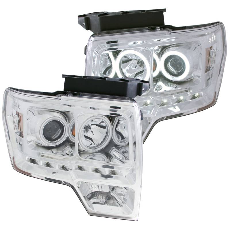 ANZO USA - ANZO USA Projector Headlight Set w/Halo 111297