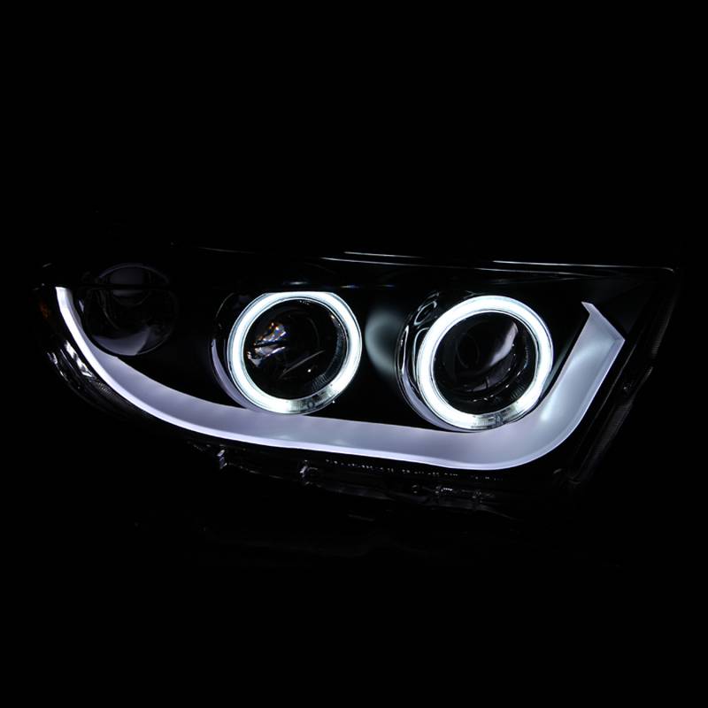 ANZO USA - ANZO USA Projector Headlight Set w/Halo 111262