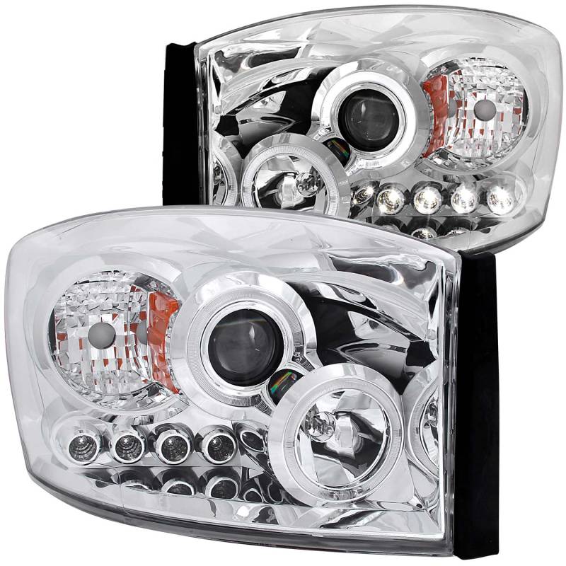 ANZO USA - ANZO USA Projector Headlight Set w/Halo 111210