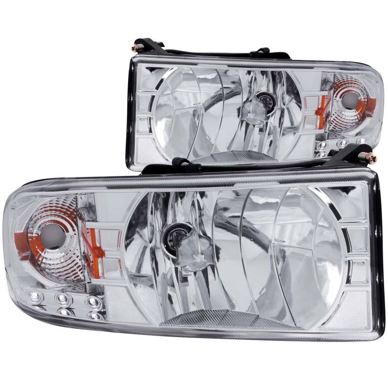 ANZO USA - ANZO USA Crystal Headlight Set 111206