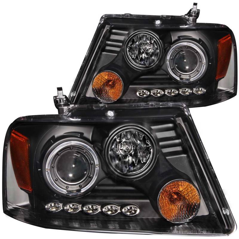 ANZO USA - ANZO USA Projector Headlight Set w/Halo 111204