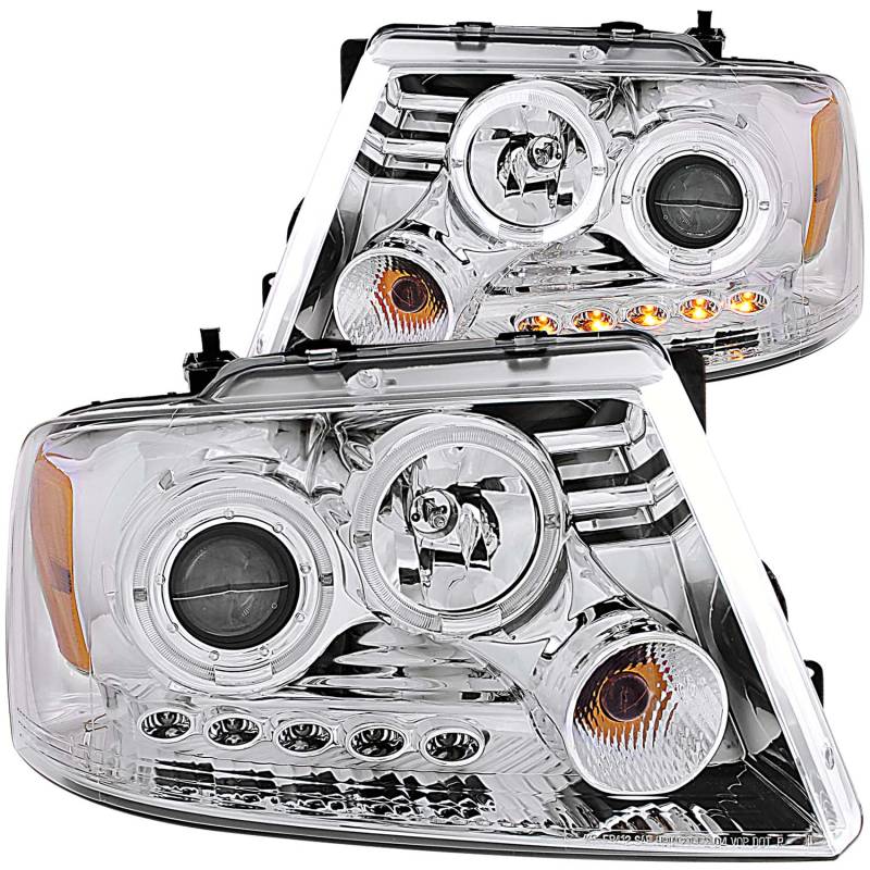 ANZO USA - ANZO USA Projector Headlight Set w/Halo 111203