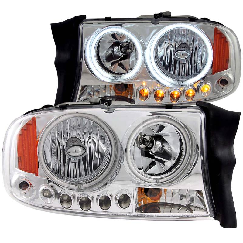 ANZO USA - ANZO USA ANZO USA Projector Headlights W/ Halo 111193