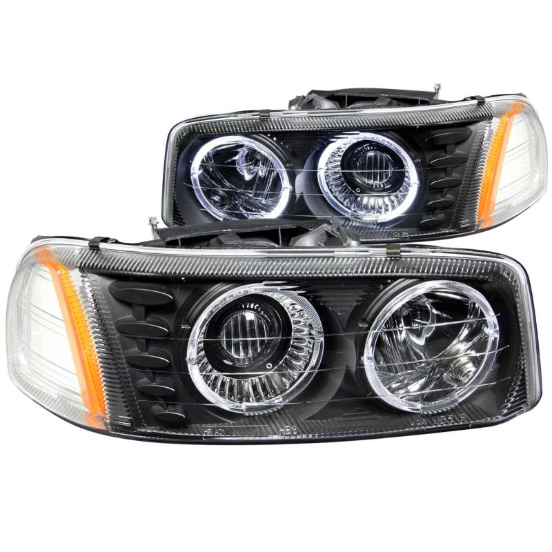 ANZO USA - ANZO USA Projector Headlight Set w/Halo 111192