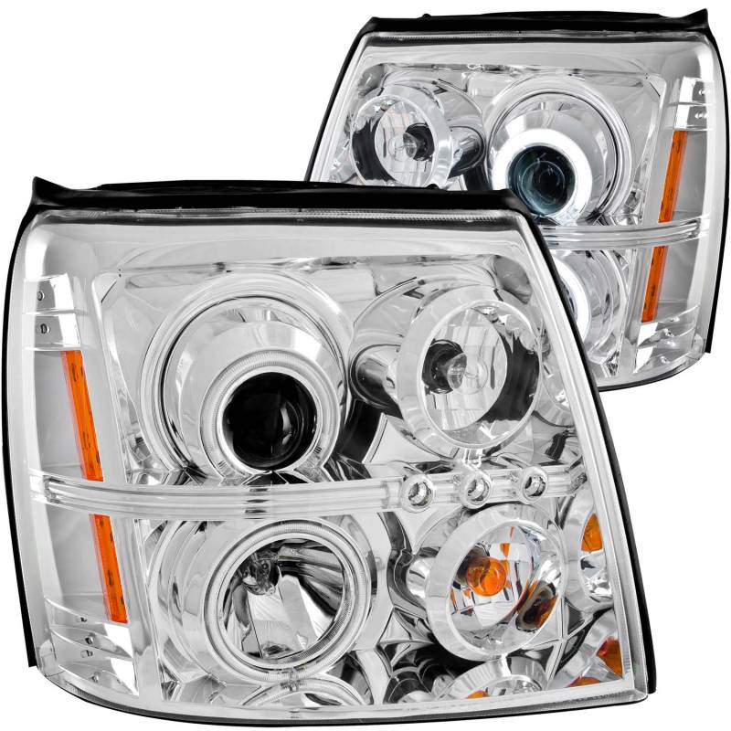 ANZO USA - ANZO USA Projector Headlight Set w/Halo 111176