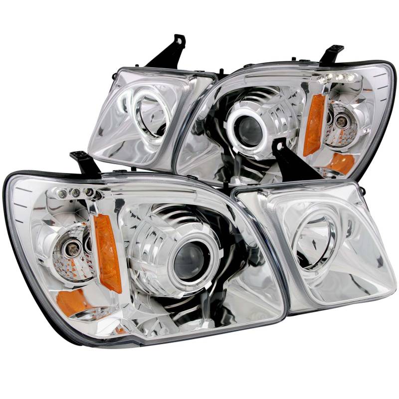 ANZO USA - ANZO USA Projector Headlight Set w/Halo 111169