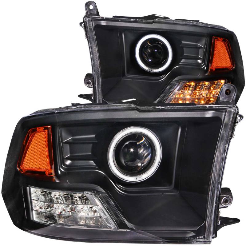 ANZO USA - ANZO USA Projector Headlight Set w/Halo 111159