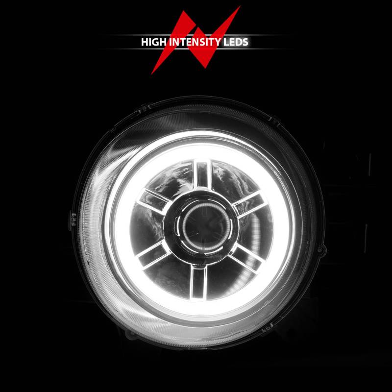 ANZO USA - ANZO USA Projector Headlight Set w/Halo 111115