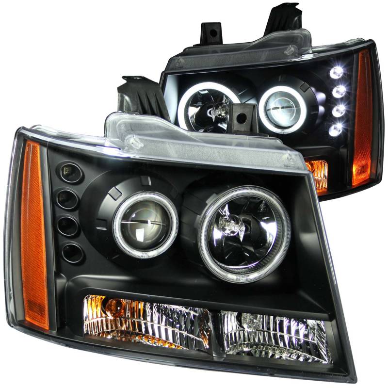 ANZO USA - ANZO USA Projector Headlight Set w/Halo 111109