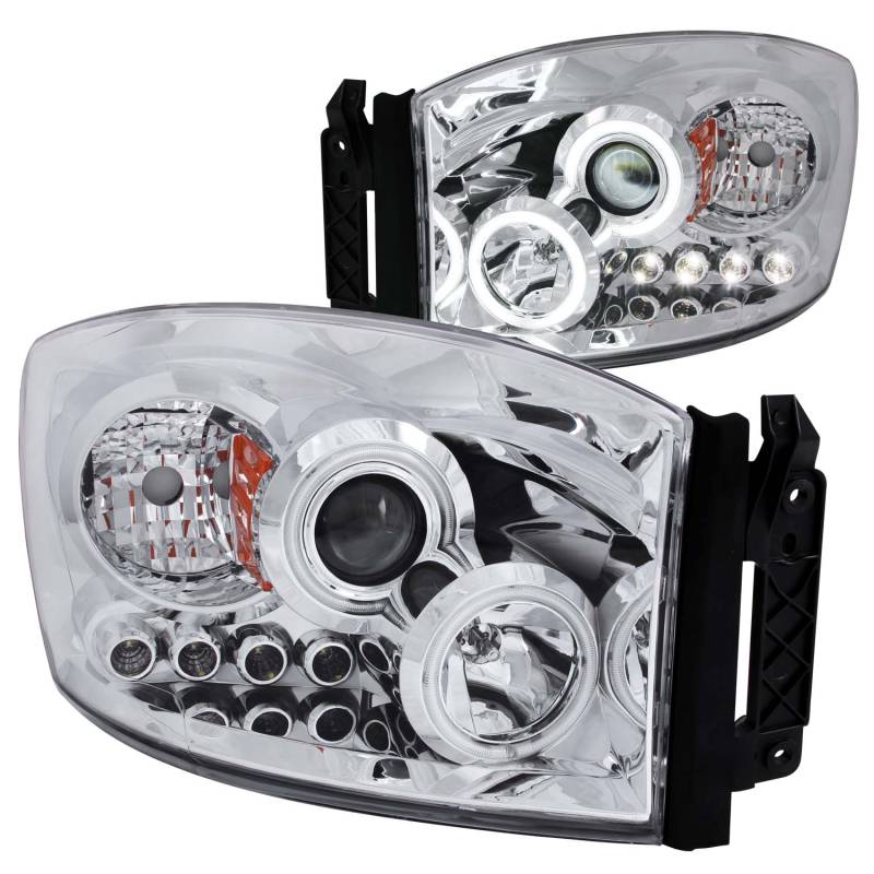 ANZO USA - ANZO USA Projector Headlight Set w/Halo 111103