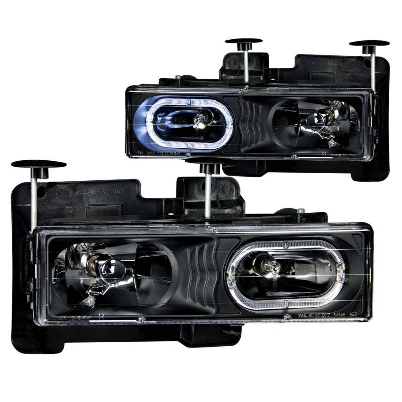 ANZO USA - ANZO USA Crystal Headlight Set w/Halo 111007