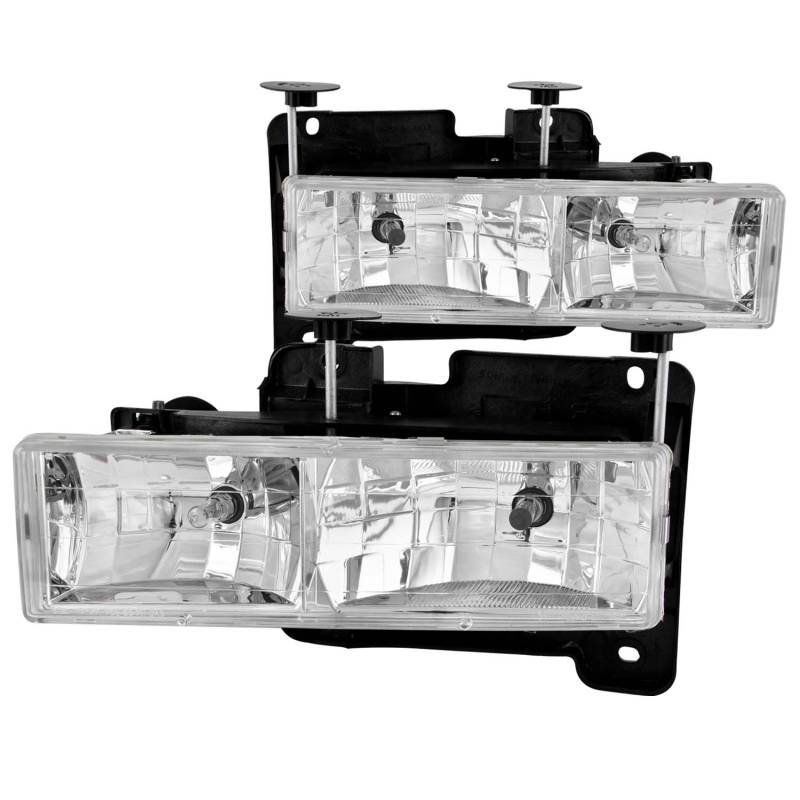ANZO USA - ANZO USA Crystal Headlight Set 111004