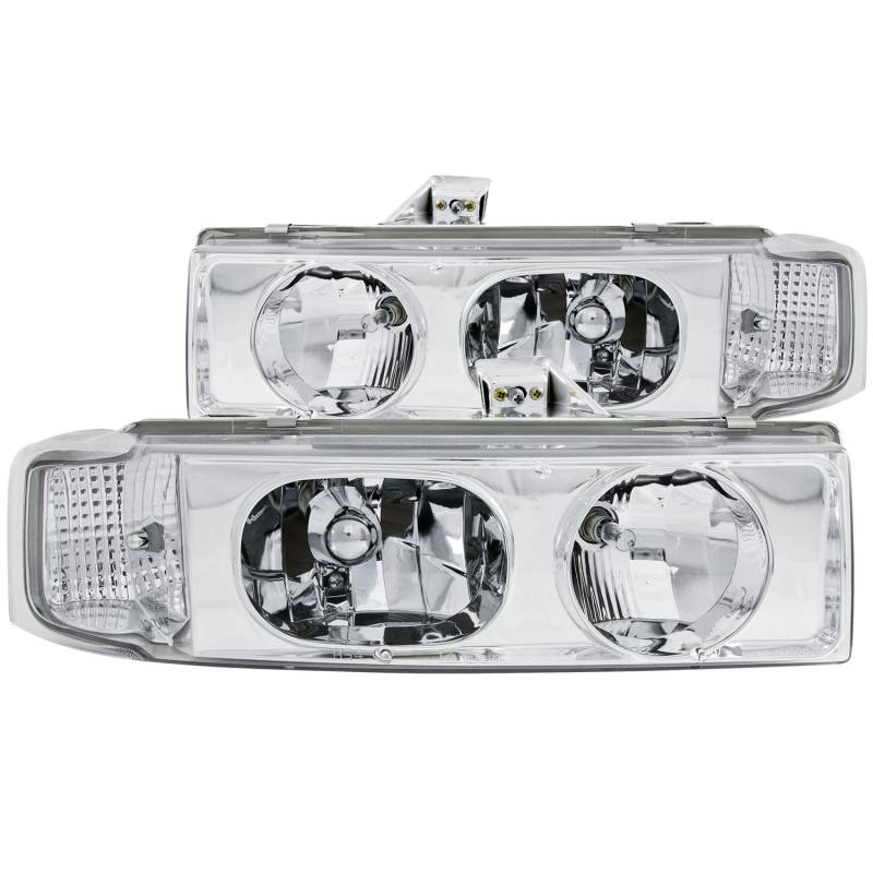 ANZO USA - ANZO USA Crystal Headlight Set 111001