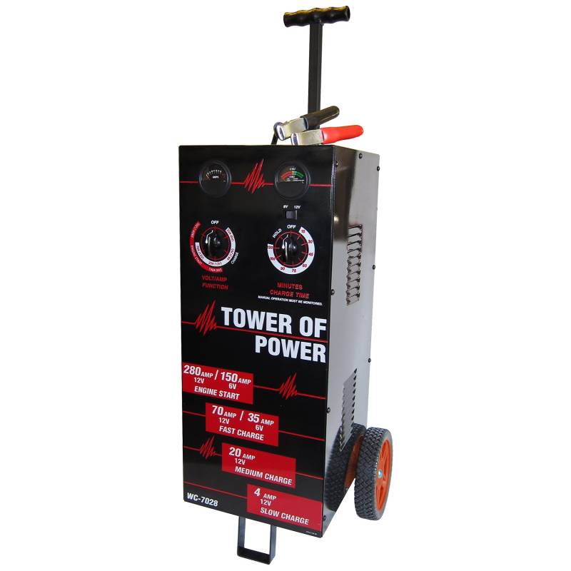 AutoMeter - AutoMeter WHEEL CHARGER, TOWER OF POWER, MAN, 70,30,4, 280 WC-7028