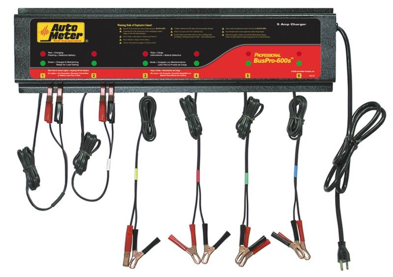 AutoMeter - AutoMeter MULTI BATTERY CHARGING SYSTEM SHORT BUSPRO-600S