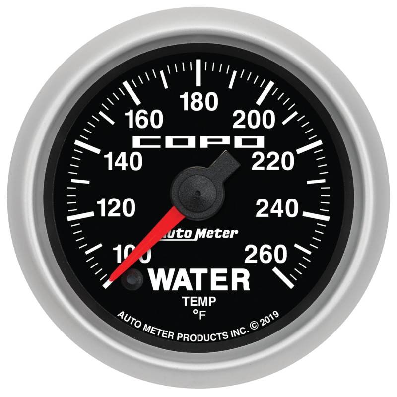 AutoMeter - AutoMeter GAUGE, WATER TEMP, 2 1/16", 100-260F, DIGITAL STEPPER MOTOR, COPO 880875