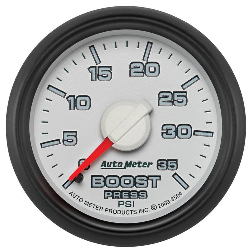 AutoMeter - AutoMeter GAUGE, BOOST, 2 1/16" , 35PSI, MECHANICAL, RAM GEN 3 FACTORY MATCH 8504