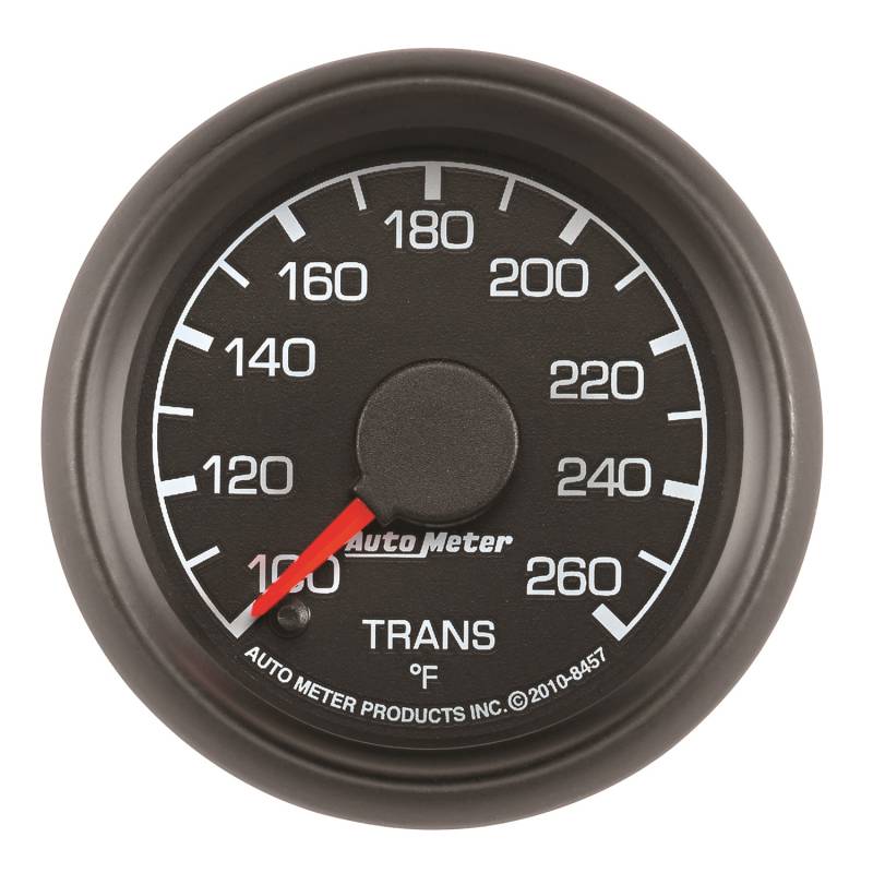 AutoMeter - AutoMeter GAUGE, TRANS TEMP, 2 1/16", 100-260 Degrees F, STEPPER MOTOR, FORD FACTORY MATCH 8457