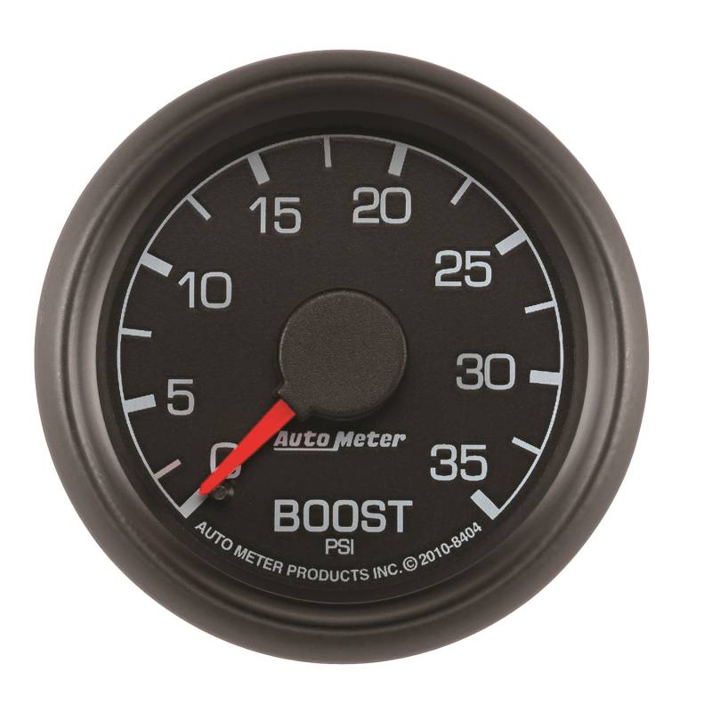 AutoMeter - AutoMeter GAUGE, BOOST, 2 1/16" , 35PSI, MECHANICAL, FORD FACTORY MATCH 8404
