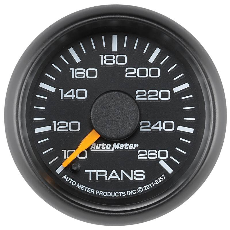 AutoMeter - AutoMeter GAUGE,TRANS TEMP,2 1/16",100-260 Degree F,DIGITAL STEPPER MOTOR,GM FACTORY MATCH 8357