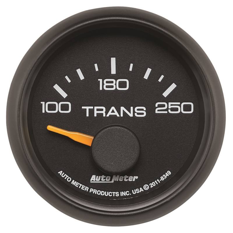 AutoMeter - AutoMeter GAUGE, TRANSMISSION TEMP, 2 1/16", 100-250 Degrees F, ELECTRIC, GM FACTORY MATCH 8349