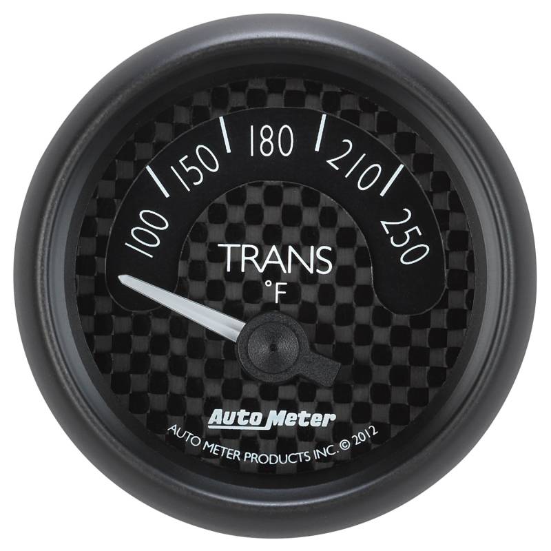 AutoMeter - AutoMeter GAUGE, TRANS TEMP, 2 1/16" , 250 Degrees F, ELEC, GT 8049