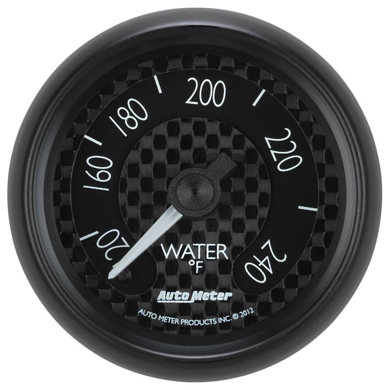 AutoMeter - AutoMeter GAUGE, WATER TEMP, 2 1/16" , 240 Degrees F, MECH, GT 8032