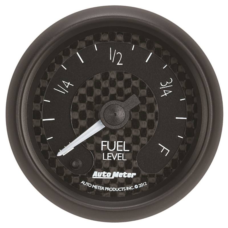 AutoMeter - AutoMeter GAUGE, FUEL LEVEL, 2 1/16" , PROGRAMMABLE, GT 8010