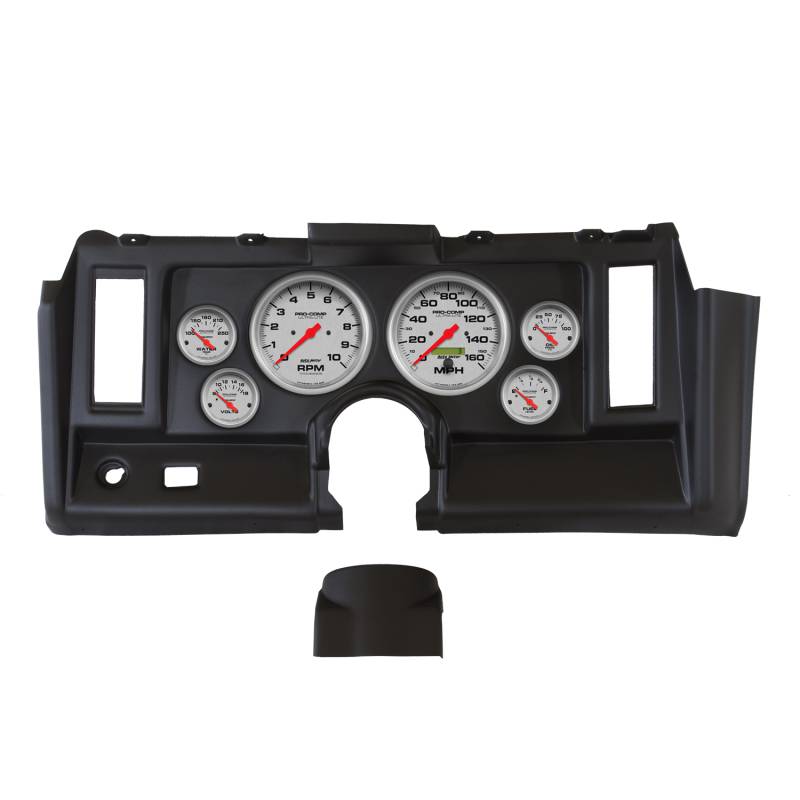 AutoMeter - AutoMeter GAUGE KIT, 6 PC, CAMARO 69, TACH/MPH/FUEL/OILP/WTMP/VOLT, ULTRA-LITE 7021-UL