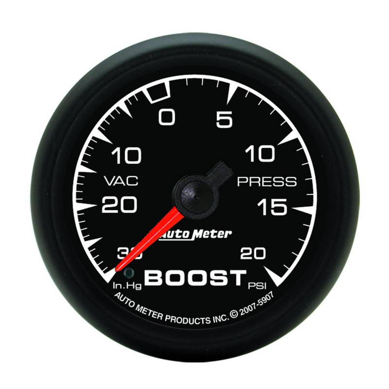 AutoMeter - AutoMeter GAUGE, VAC/BOOST, 2 1/16" , 30INHG-20PSI, MECHANICAL, ES 5907