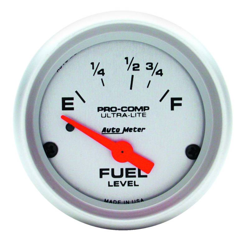 AutoMeter - AutoMeter GAUGE, FUEL LEVEL, 2 1/16" , 73OE TO 10OF, ELEC, ULTRA-LITE 4315