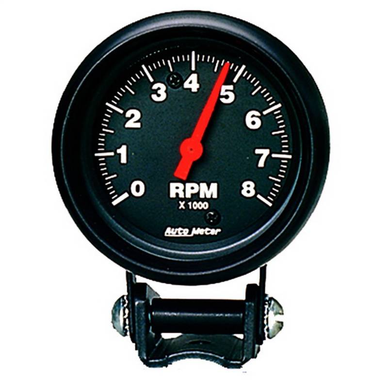 AutoMeter - AutoMeter GAUGE, TACHOMETER, 2 5/8" , 8K RPM, PEDESTAL, Z-SERIES 2892