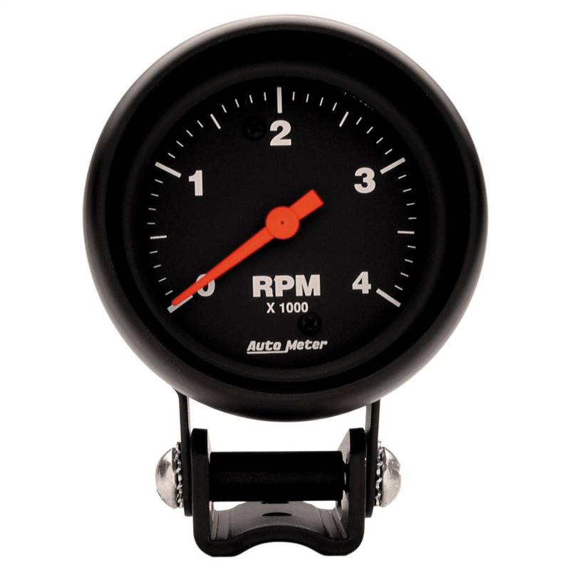 AutoMeter - AutoMeter GAUGE, TACHOMETER, 2 5/8" , 4K RPM, PEDESTAL, Z-SERIES 2890
