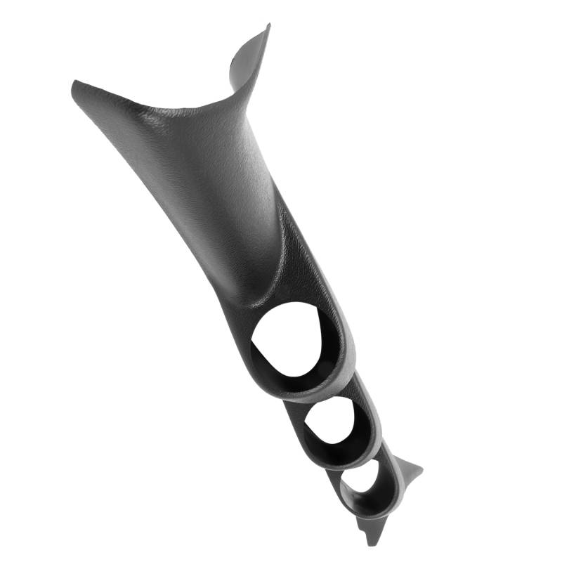 AutoMeter - AutoMeter GAUGE MOUNT, A-PILLAR, FULL, TRIPLE, 2 1/16" , NISSAN SENTRA/SPEC V 01-04 22811