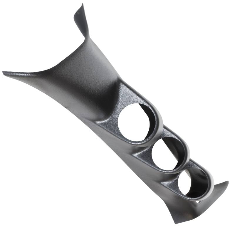 AutoMeter - AutoMeter GAUGE MOUNT, A-PILLAR, FULL, TRIPLE, 2 1/16" , MITSUBISHI EVO 8/9 03-07 22619