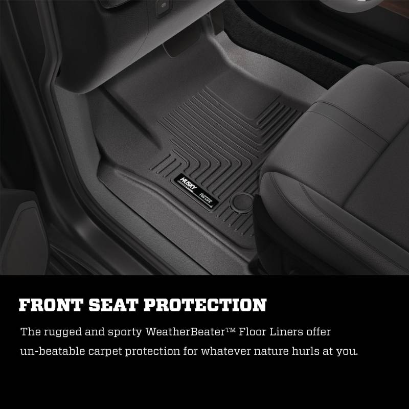 Husky Liners - Husky Liners Front & 2nd Seat Floor Liners (Footwell Coverage) 98202