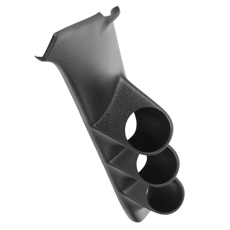 AutoMeter - AutoMeter GAUGE MOUNT, A-PILLAR, FULL, TRIPLE, 2 1/16" , BLAZER/S10 86-93 17114