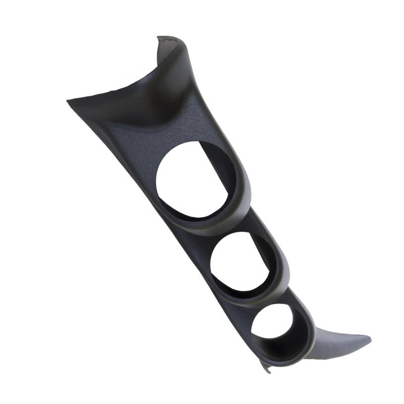 AutoMeter - AutoMeter GAUGE MOUNT, A-PILLAR W/SPKR, FULL, TRIPLE, 2 1/16" , SILVERADO/SIERRA 99-07 17107