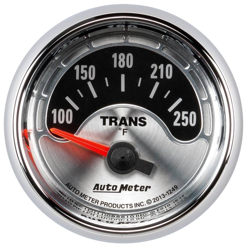 AutoMeter - AutoMeter GAUGE, TRANS TEMP, 2 1/16" , 250 Degrees F, ELEC, AMERICAN MUSCLE 1249
