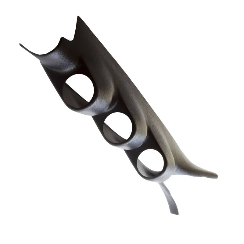 AutoMeter - AutoMeter GAUGE MOUNT, A-PILLAR, REPLACEMENT, TRIPLE, 2 1/16" , MUSTANG 10-14 (COUPE) 12134