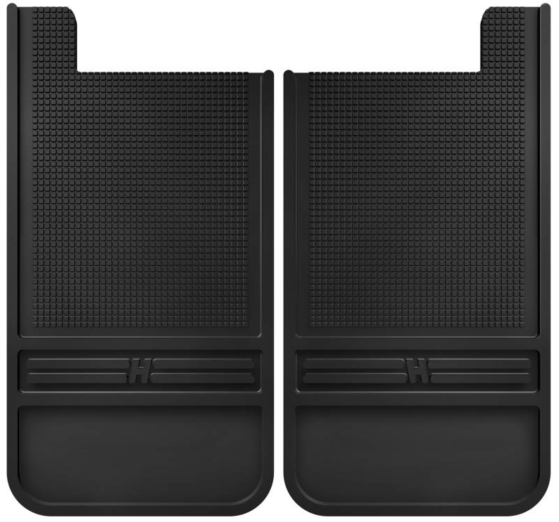 Husky Liners - Husky Liners Rubber Rear Mud Flaps - 12IN w/o Weight 55100