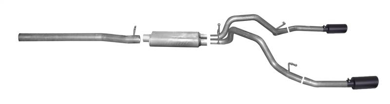 Gibson Performance Exhaust - Gibson Performance Exhaust Dual Split Exhaust System 65680B